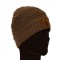 Vass ‘Fleece Lined’ Ribbed Beanie (Suede Badge)