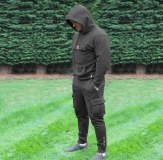 Vass Culture Cargo Jogger Culture Hoody BLACK EDITION front view 2mb
