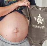 Vass Babygrow Outfit Born to Fish 2