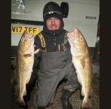 Team Vass 700 chest wader knee reinforced sea fishing