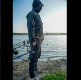 Vass Carp Rising Hoodie Black and Culture Fishing Cargo Joggers Fishing Angling Outdoors 3