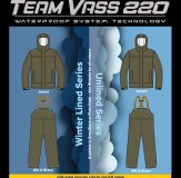 Team Vass 220 Series Khaki Edition range illustration