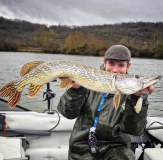 Team Vass 220 Khaki Jacket Pike Fishing Angling Outdoorsv2