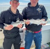 Two Sea Fishermen in the Vass Ray Rising Hoodies