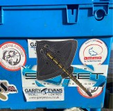Ray Rising Fishing Stickers on TackleBox 3