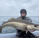 Sea Angler in vass 220 winter waterproofs