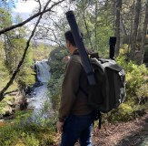 Scotland fishing Vass Dry Ruck Sack 100 waterproof