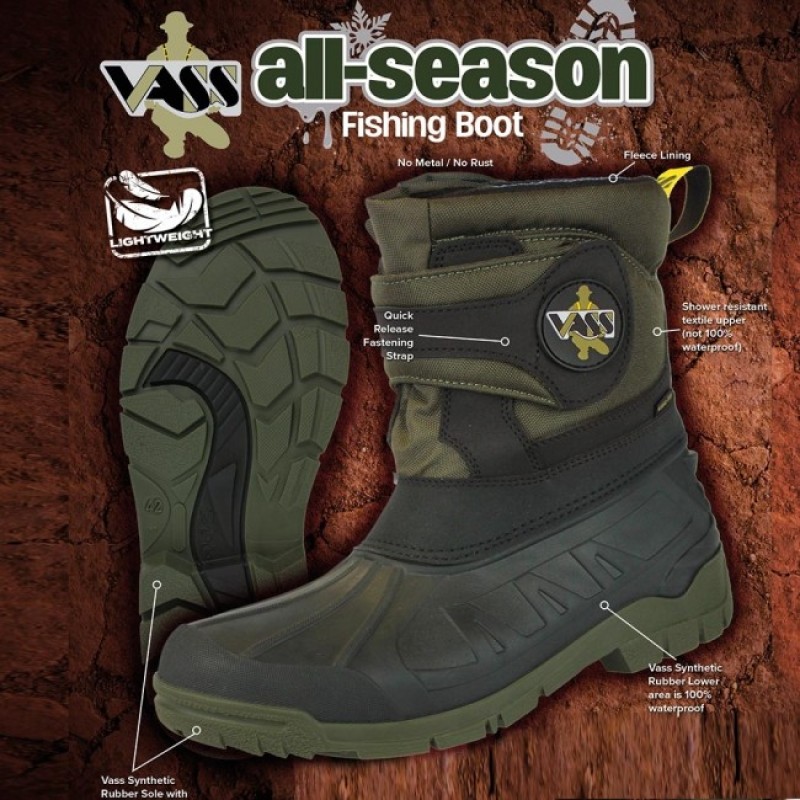 Vass All-Season Fishing Boots