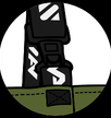 Black Quick Release Buckle