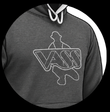 Large Vass Embroidered Logo