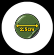 Small Patches 2.5cm