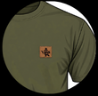 Suede Badge Left Hand Breast