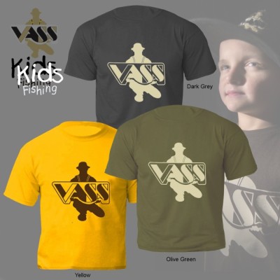 Kids Fishing T-Shirt by Vass Textiles Limited
