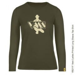 Ladies Printed Long Sleeve Tee Shirt by Vass Textiles Limited
