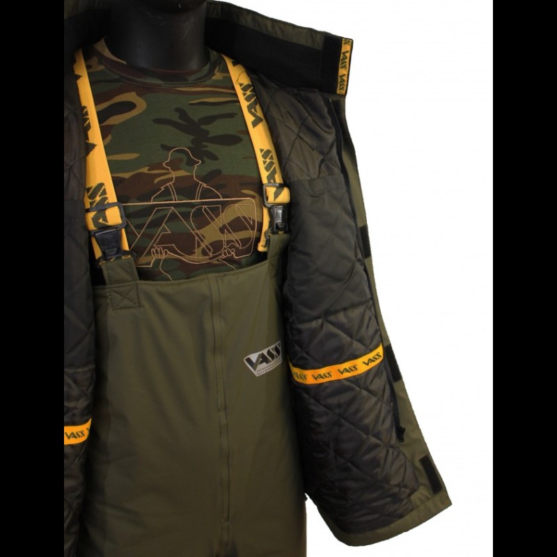 VASS NEW 175 Winter Khaki Carp Edition - Waterproof & Breathable Smock - Unisex