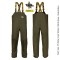 Team Vass 175 Winter Lined Waterproof Bib & Brace - Khaki