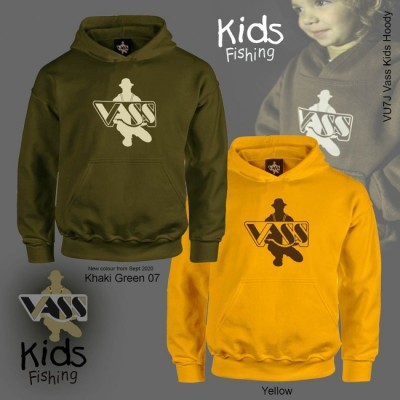 ‘Vass Kids Fishing’ hoody (junior sizes available also)